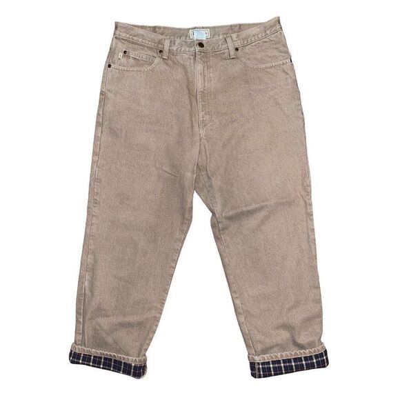 L.L. Bean Men’s Flannel-Lined Classic Fit Jeans Size 38 X 29 - Picture 1 of 14